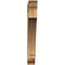 Ekena Millwork Imperial Traditional Rough Sawn Bracket, Western Red Cedar, 6"W x 48"D x 48"H BKT06X48X48IMP01RWR - alternate 2